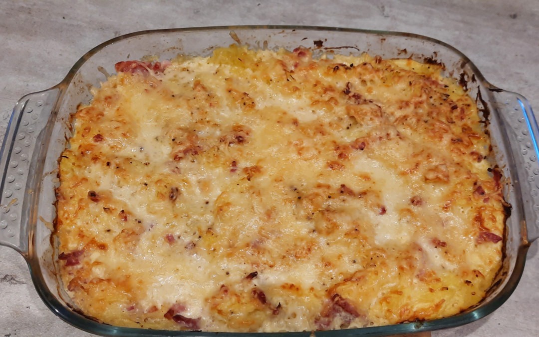 Gratin de courge Spaghetti